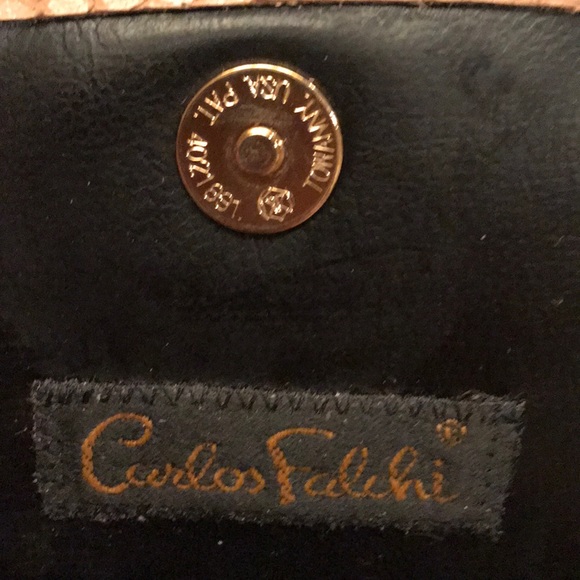 Vintage Carlos Falchi purse - Picture 4 of 7